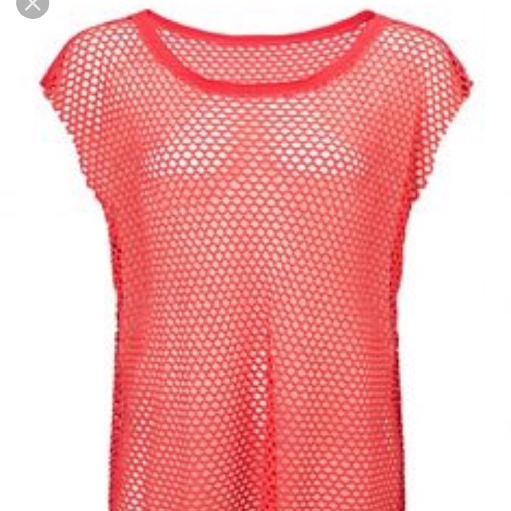 Mesh workout shirt